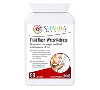 Fluid Flush: 90 Capsules for Water Balance & Bloating Relief. Supports Natural Fluid Flow, Hormone Harmony & Weight Management Goals | Plant-Based Formula