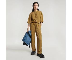 Fluid Jumpsuit - Beige - Women S