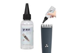 Fluid - Lubricating Trimmer Liquid, Friction Reducing Solution, Rust Prevention Formula, Extends Motor Running Life, Barber Grooming Supplies, Clear Bottle Applied to Electric Shaver Set