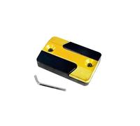 Fluid Oil Cup Cover For ADV 350 For ADV350 2022 2023 Motorcycle Accessories CNC Aluminum Front Brake Fluid Fuel Reservoir Tank Cap Cover(YELLOW1)