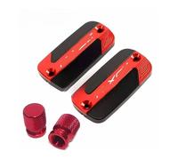 Fluid Oil Cup Cover For K-XCT 300 300i For KXCT 125 125i Motorcycle CNC Front Brake Fluid Reservoir Oil Cup Cap Master Cylinder Cover(Red)