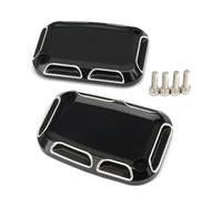 Fluid Oil Cup Cover For Touring Electra Glide Road King Freewheeler Motorcycle Brake Reservoir Cylinder Master Front Rear Cover(Color1)