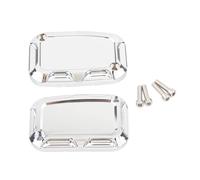 Fluid Oil Cup Cover For Touring Electra Glide Road King Freewheeler Motorcycle Brake Reservoir Cylinder Master Front Rear Cover(Color2)