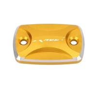 Fluid Oil Cup Cover For XMAX 125 250 300 For XMAX300 For XMAX250 Motorcycle CNC Front Brake Fluid Reservoir Oil Cup Cap Master Cylinder Cover(YELLOW)