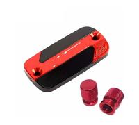 Fluid Oil Cup Cover For XTOWN300i For XTOWN125i For X-TOWN 125 I 300 Motorcycle Front Brake Fluid Reservoir Oil Cup Cap Master Cylinder Cover(Red)