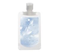 Fluid Packaging Bags - Reusable Liquid Storage Pouches, Leakproof Travel Containers | Squeeze Refillable Luggage Pouches - Flexible Clear Bags for, As the picture shows, 100ml, Modern