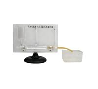 Fluid Pressure Relationship Demonstrator Apparatus with Clear Observation Tubes for Physics Classrooms and School Lab Teaching Fluid Mechanics Teaching Aid Science Classroom Demonstrator Clear
