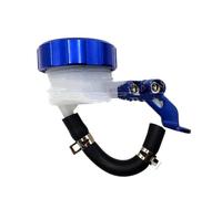 Fluid Reservoir Master Cylinder Cup Motorcycle Brake Oiler Oil Cup Bottle General Aluminum Alloy CNC Front Fl&uid Reservoir Clutch Tank