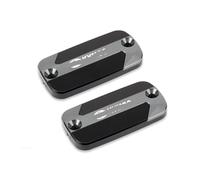 Fluid Reservoirs Cover For DownTown 125 200 300i 350i For XCITING 250 300 350 400 500 Motorcycles Front Brake Reservoir Fluid Tank Cover Oil Cup Cap(Gray)