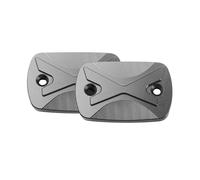 Fluid Reservoirs Cover For XMAX 125 250 300 For XMAX300 For XMAX250 Motorcycle Accessories Front Brake Fluid Reservoir Oil Cup Cap(Titanium)