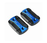 Fluid Reservoirs Cover For XMAX 250 300 For XMAX300 For XMAX250 2017-2023 Motorcycle Front Brake Clutch Cylinder Fluid Reservoir Cover(Blue)