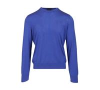 Fluid Silk Crew Neck - male - Tom Ford - Round-neck Knitwear - Blue - 2XL - Knitwear 2XL