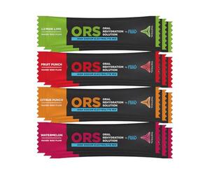 Fluid Tactical - ORS (Oral Rehydration Solution), Recover Faster, Extreme Dehydration Electrolytes, 12pack