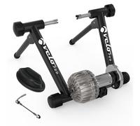 Velo Pro Fluid Turbo Trainer - Variable Resistance - Quiet Indoor Bike Trainer - Flywheel for Road & Mountain Bicycles - Stationary Exercise Bike Stand - Real Road Feel - 26" - 29", 700C Wheels