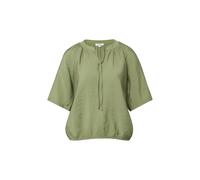 Fluid Viscose Blouse with Ruching and Bow for Women s.Oliver Vert 36