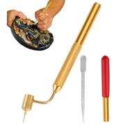 Fluid Writer Paint Applicator Pen | Detailing Fine Fluid Applicator Pen - Precision Touch Up Paint, Perfect For Rock Chips And Scratch Repair, Brass Construction