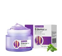 FluidEase Leg Relief Edema Gel, Purple Soothing Massage Gel, Non-Greasy, Fast Absorbing, Relieves Fatigue, Suitable for Daily Care (1PC)