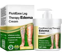 FluidEase Leg Therapy Edema Cream, Anti Swelling Cream for Legs, Reduce Leg Swelling Naturally Suitable for All Skin Types (1pcs)