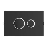 Fluidmaster 1000Z-033-P1 Pneumatic Flush Plate, Matt Black