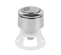 Fluidmaster Chrome Effect Plastic Dual Flush Button