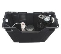 Fluidmaster Concealed Compact Pneumatic Cistern With Airgap Compliant Dual Flush Side Entry Plastic Shank Fill Valve FMCONCIS08