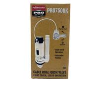 Fluidmaster PRO750UK Pro Lever Dual Flush Valve, White