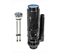 Fluidmaster PRO820UK Mechanical Dual Flush Valve, Black