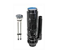 Fluidmaster PRO820UK Mechanical Dual Flush Valve, Universal Cistern Fit, Water-Saving Eco Flush, Easy DIY Installation, Durable Chrome Button & Leak-Free Performance