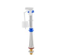 Fluidmaster Torbeck 722U Bottom Entry Fill Valve, Height Adjustable Quiet Cistern Valve with ½” BSP Inlet, Flow Restrictor & Reliable Water Control for Efficient Toilet Cistern Performance