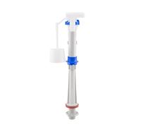 Fluidmaster Torbeck Bottom Entry Fill Valve 722U-068-P25, Adjustable Height 273mm-326mm, Quiet Fill Toilet Cistern Valve, ½” BSP Inlet, High Pressure Water Regulation System