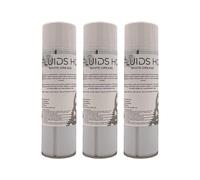 FluidsHQ White Grease Spray Multi-Purpose Maintenance Grease Lubricant 3x500ml