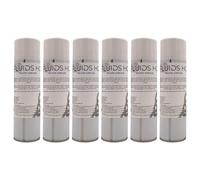FluidsHQ White Grease Spray Multi-Purpose Maintenance Grease Lubricant 6x500ml
