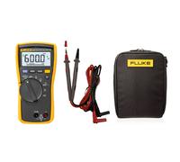 Fluke 114 True RMS Digital Multimeter + Fluke C50 Meter Carry Case