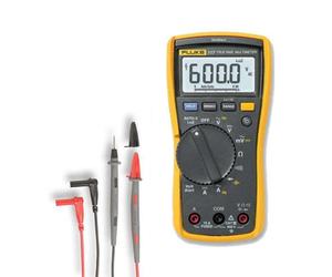 Fluke 117 600V Ac/dc True Rms Digital Multimeter With Test Leads