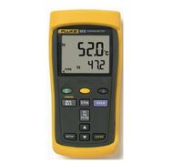 Fluke 52 Ii Dual Input Digital Thermometer With Two 80PK-1 Thermocouples New ha