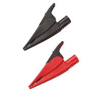 Fluke AC285 SureGrip™ Red and Black Crocodile/Alligator Clip Set