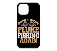 Fluke Fishing Lover for Angler or Flounder Fishing Design Case for iPhone 12 Pro Max