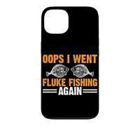 Fluke Fishing Lover for Angler or Flounder Fishing Design Case for iPhone 13