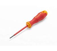 Fluke Insulated Slotted Screwdriver 3/32x3 in, 2.5 mm x 75 mm, 1,000 V