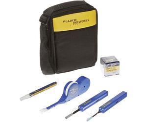 Fluke Networks NFC-KIT-CASE-E One-Click Fiber Optic Cleaning Swabs Kit