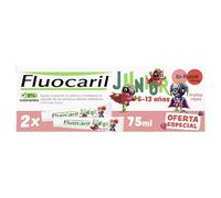 Fluocaril Junior 6/12 Junior Toothpaste Red Fruits 2x75ml
