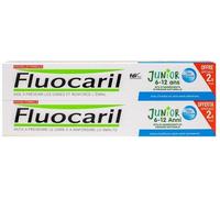 Fluocaril Júnior 6/12 Bubble Gum Toothpaste Gel 2x75ml