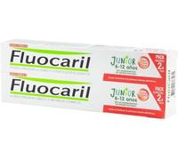 Fluocaril Junior 6/12 Junior Toothpaste Red Fruits 2x75ml