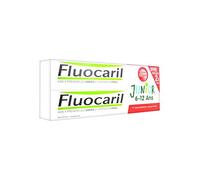 Fluocaril Junior Toothpaste 6-12 Years-Old 2 x 75ml - Red Fruits