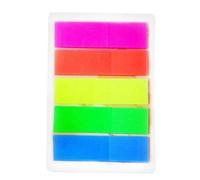 Fluorescence Colour Memo Pad Self Adhesive Sticky Notes Bookmark Memo Paper Point Marker Supplies Sticker It Office I3Q8 Attractive
