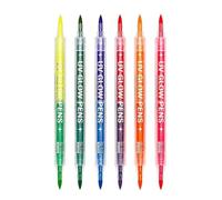 Fluorescent Body Markers Face Paint Markers Art Pens Set Writing Tool for Hand Projects Note Taking and Hand Lettering Set of Bright Glowing Signatures Pens Body Face Art