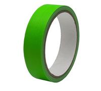 Fluorescent Cloth Tape UV Blacklight Tape DIY Dayglo Tape UV-Reactive Hi-Vis (Green, 15mm x 5 Metres)
