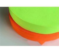 Fluorescent Colour Elastic Bands 25~50MM Elastic Ribbon Clothing Bags Trousers Elastic Rubber DIY Sewing Accessories Rubber-5 cm Wide Orange
