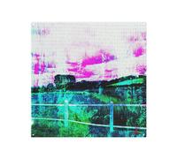 Fluorescent Countryside Splash Back Benjamin Tate Design Natural One Size