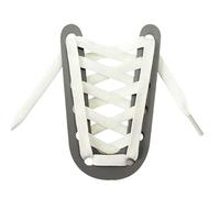 Fluorescent Glow in the Dark Shoelaces with Cashew Flower Pattern - Gradient Wide Flat Laces for Sneakers & Boots(White,120cm)